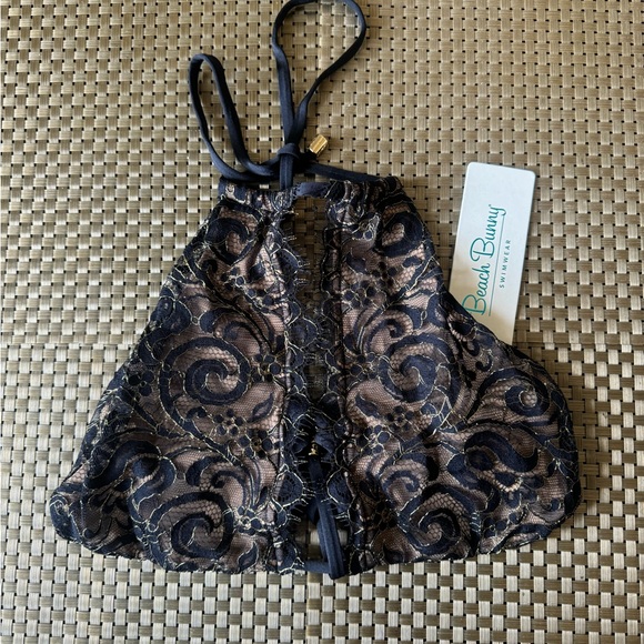 Beach Bunny Black Halter Top - Picture 2 of 3